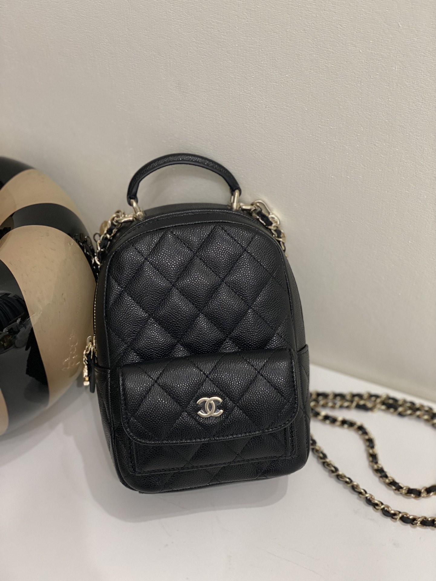 Ch@nel Mini Backpack-22*18*10CM