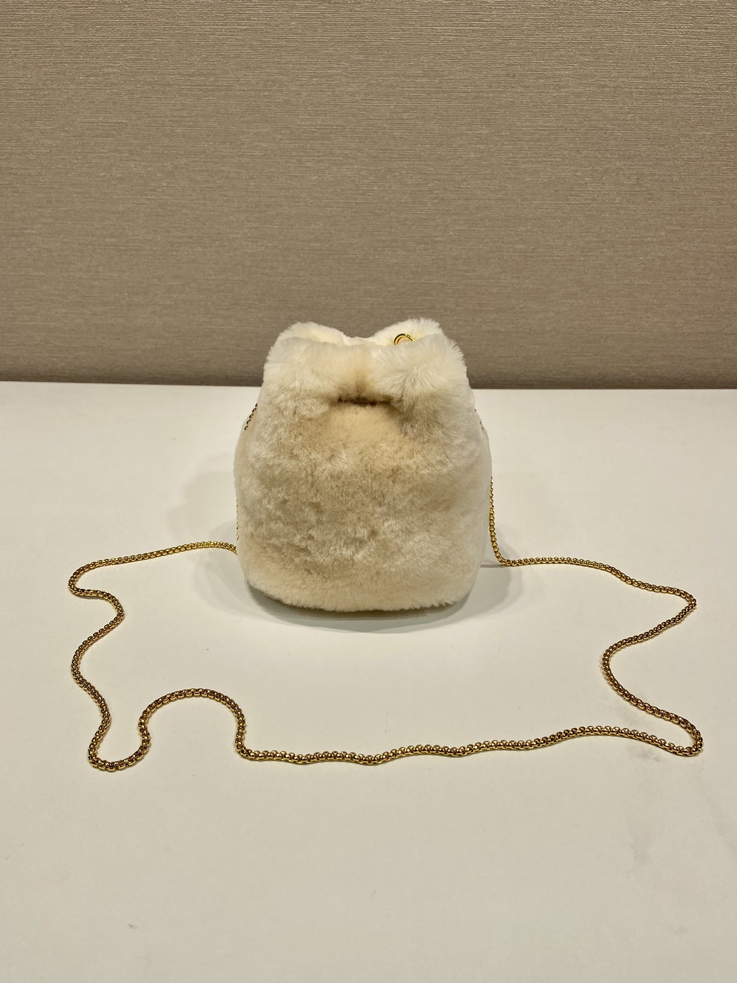 Pra*a woolen bucket 1nr016 bag-9*9.5*6cm