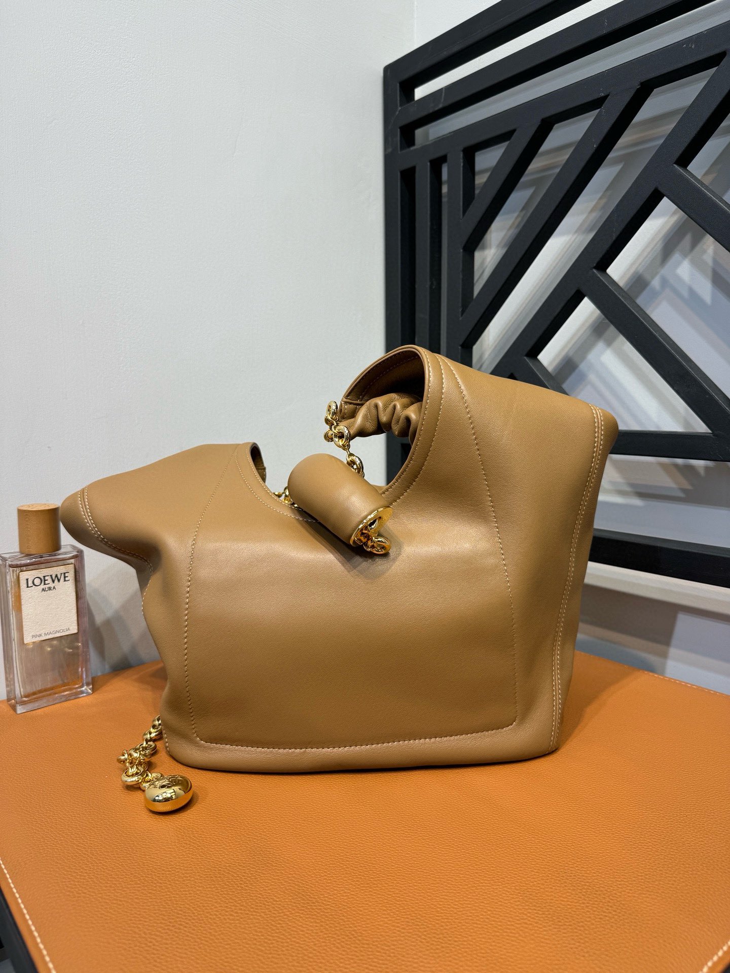 L0ew* squeeze bag-34*33*13.5cm