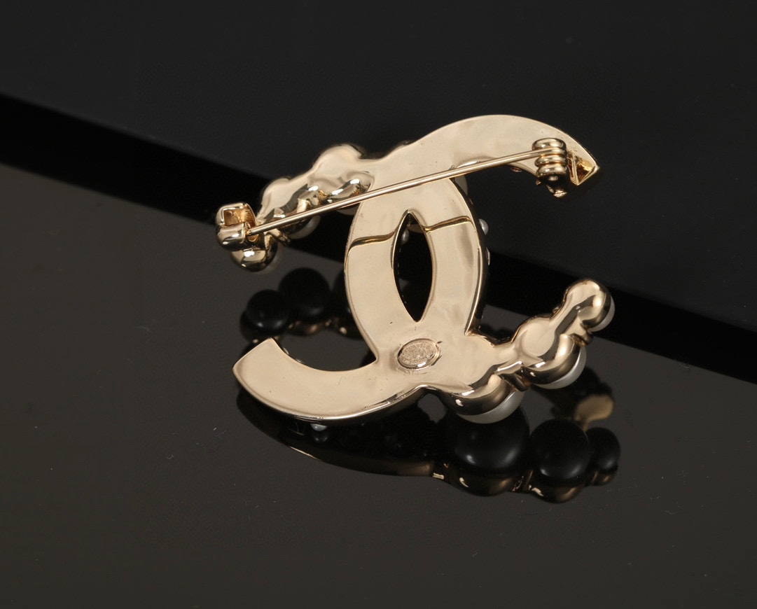 Ch@nel Brooch