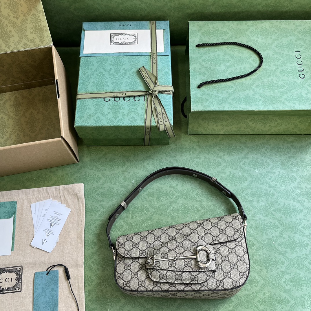 G*u*i G*u*i horsebit 1955 bag-26.5*10.5*4.8cm