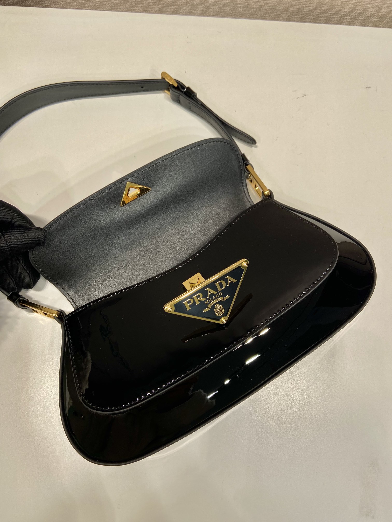 Pra*a 1bd345 crossbody bag -24*11*4cm