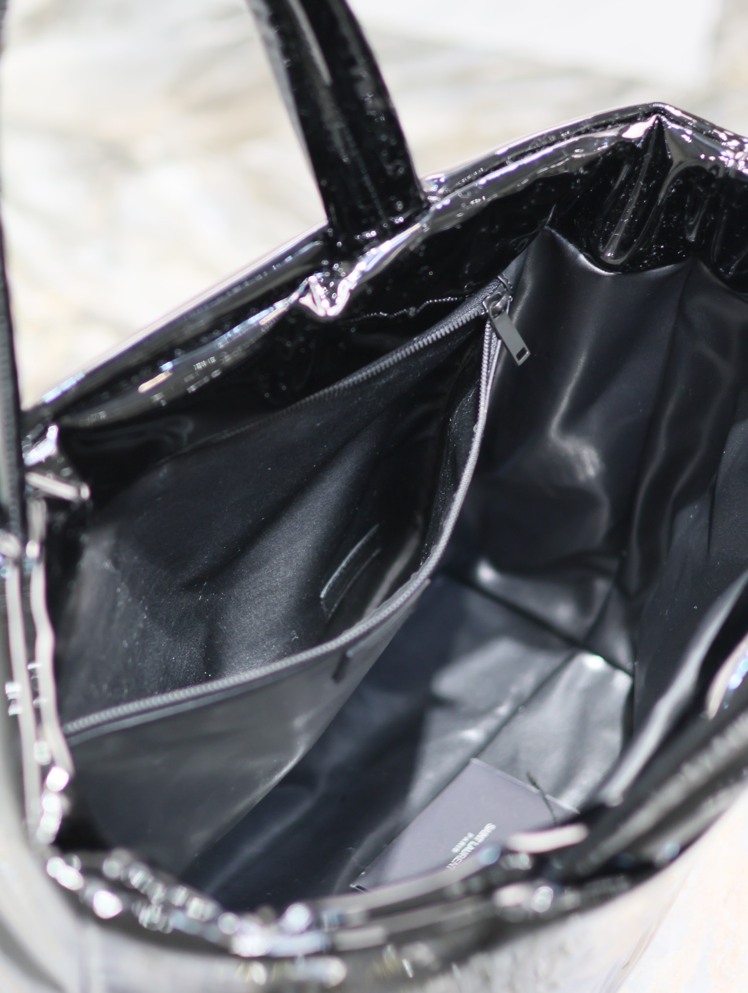 YS L Patent Tote-41-50×43×17CM