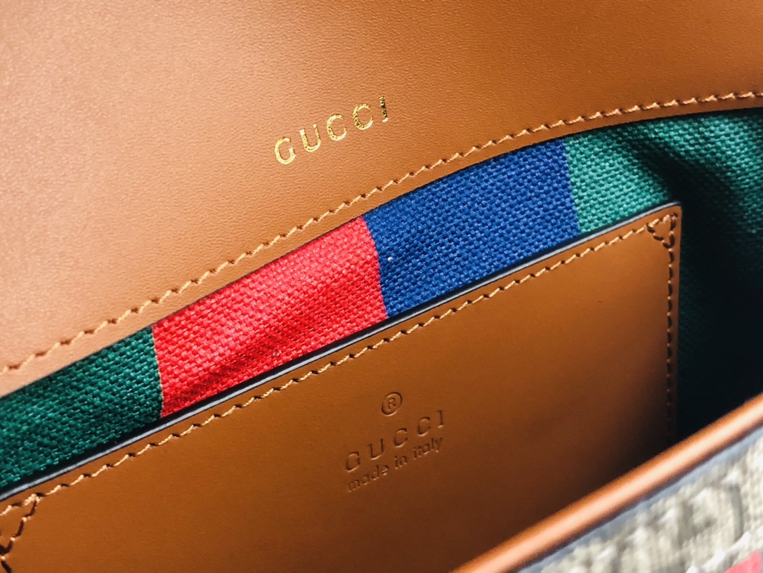 G*u*i 1955 horsebit shoulder bag-20.6*14.4*5.1cm