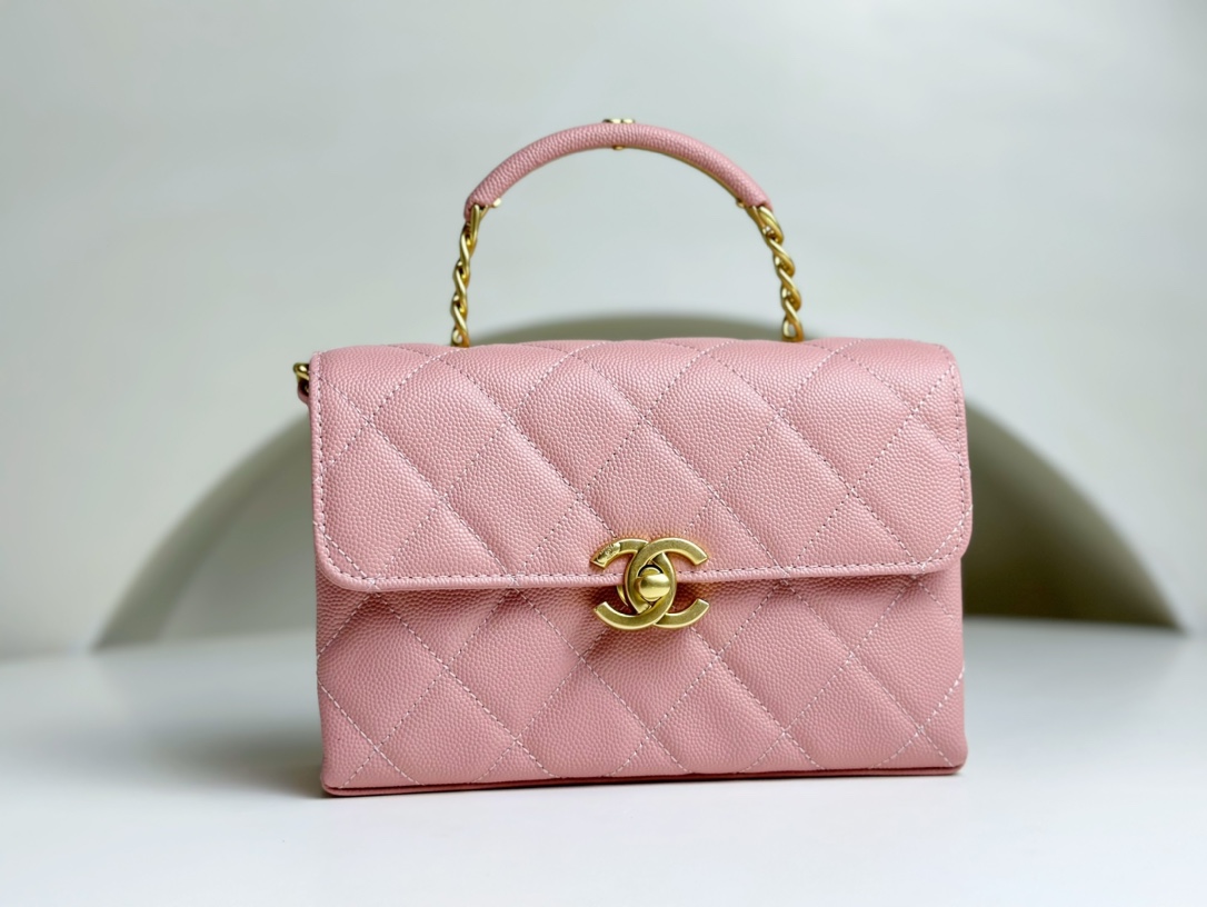 Ch@nel Top Handbags-19x13x7.5CM