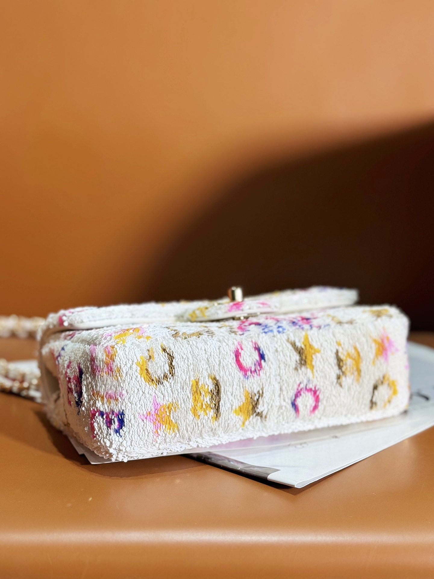 Ch@nel Flap Bag-14*21*8CM
