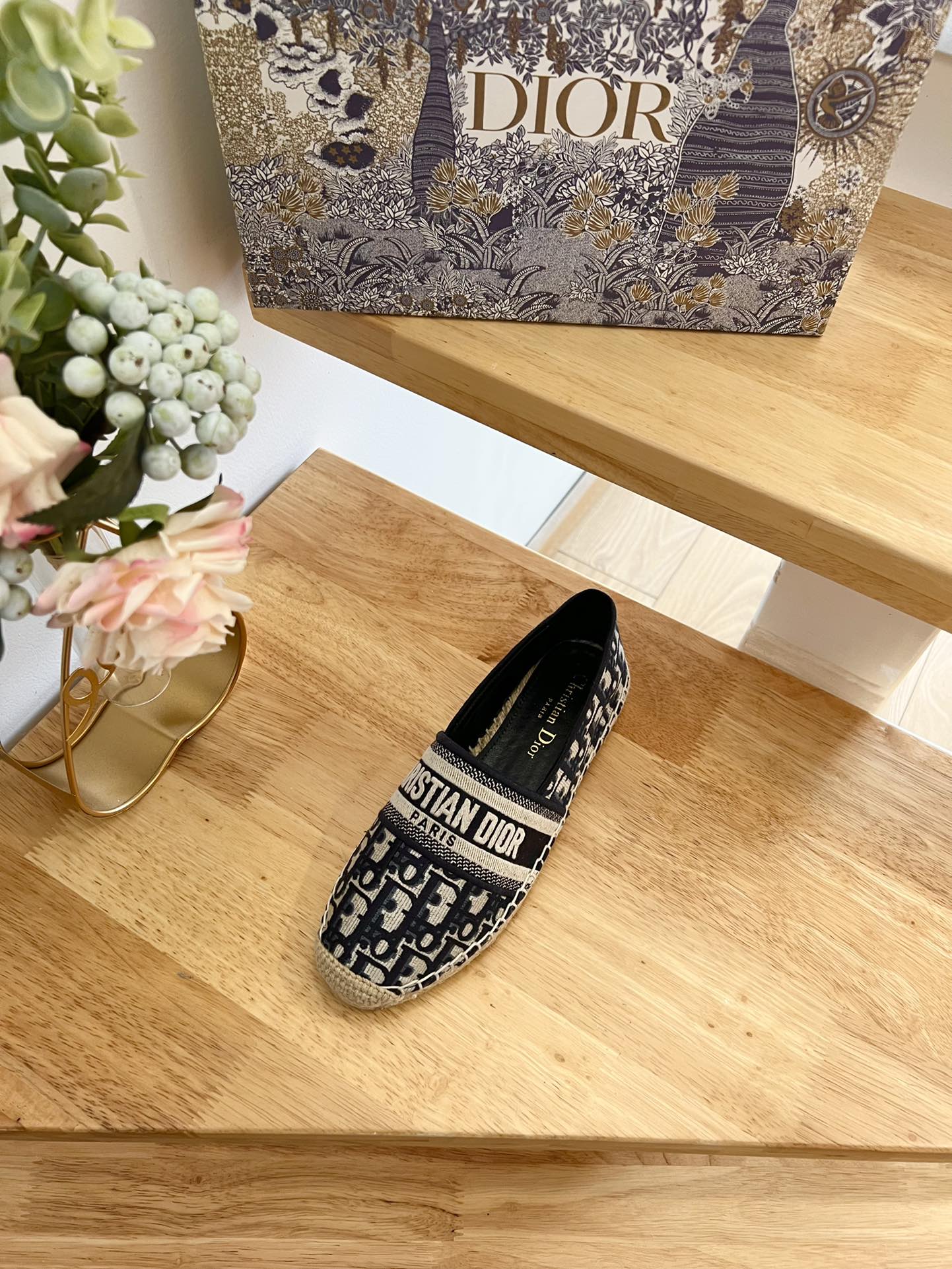D*or oblique espadrilles