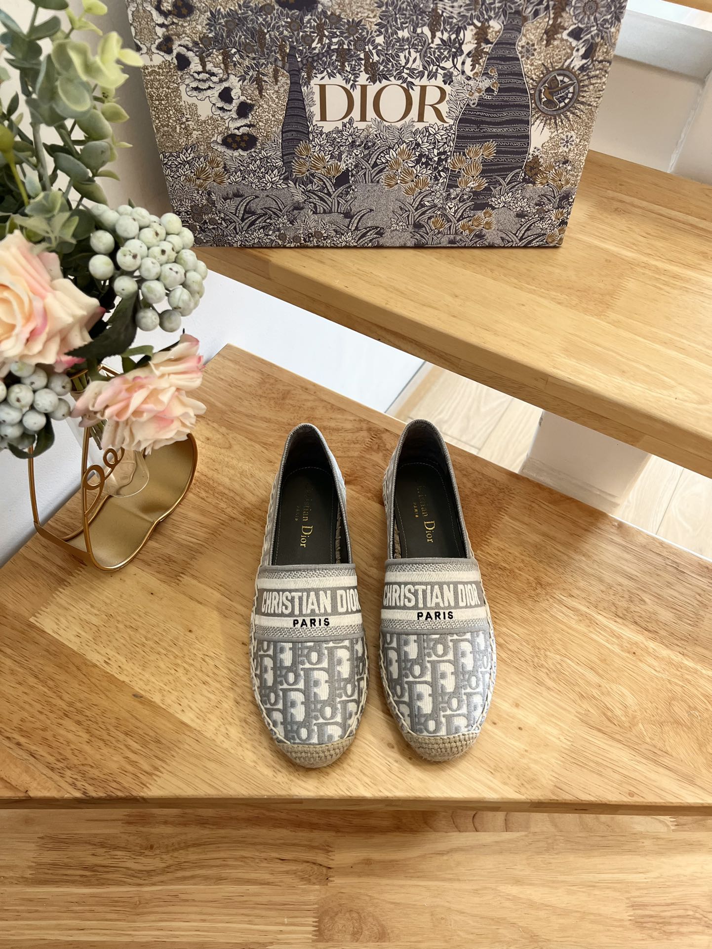 D*or oblique espadrilles