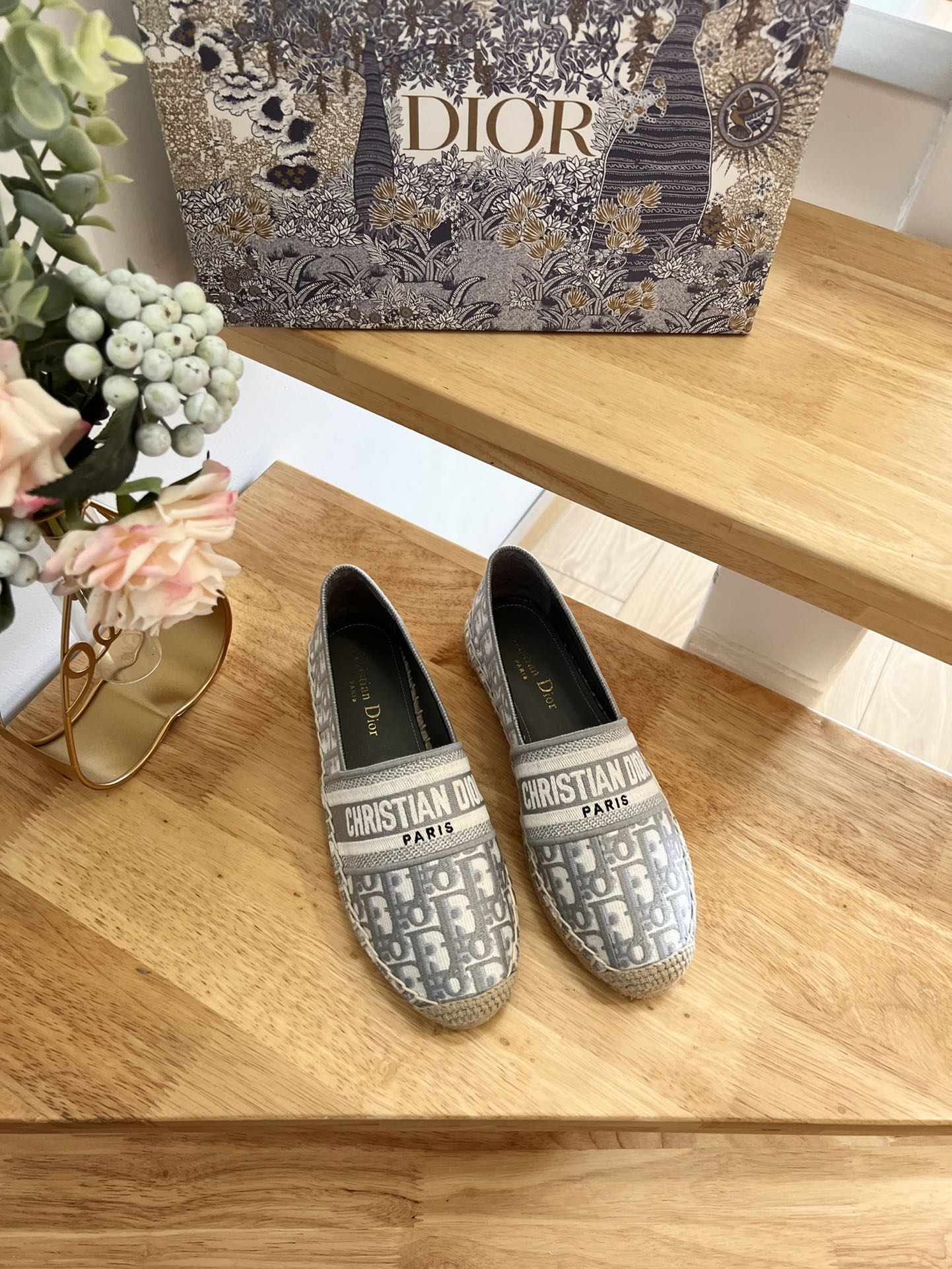 D*or oblique espadrilles