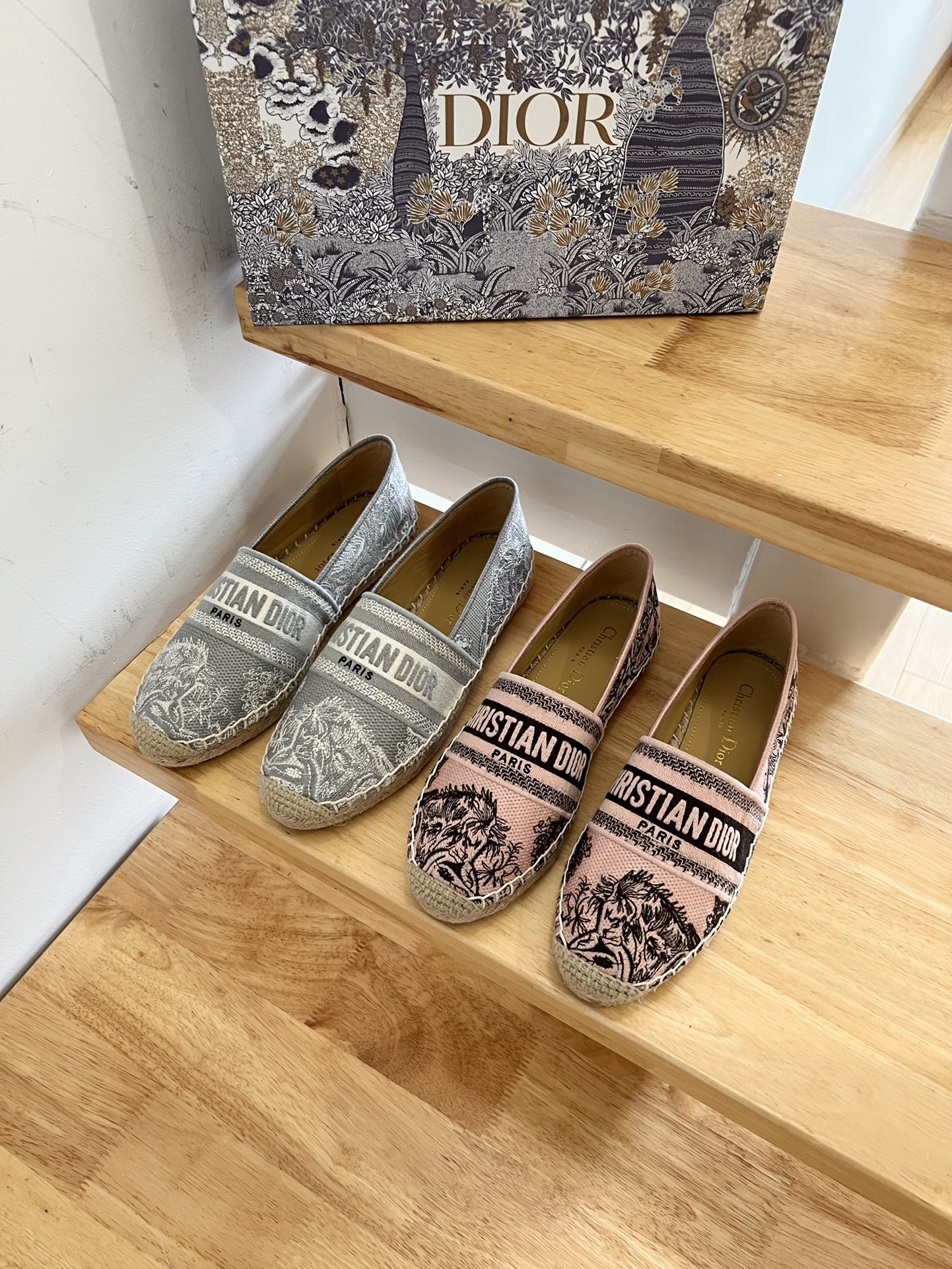 D*or oblique espadrilles