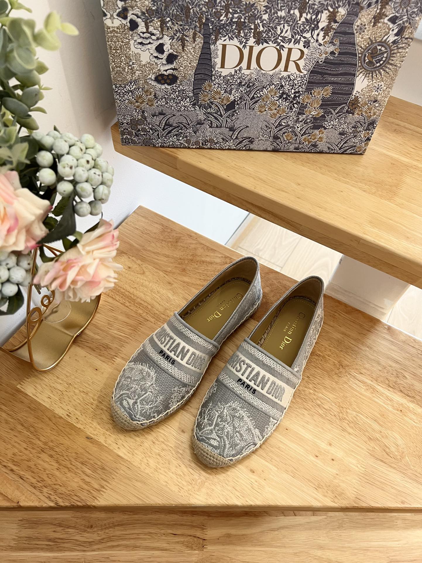 D*or oblique espadrilles