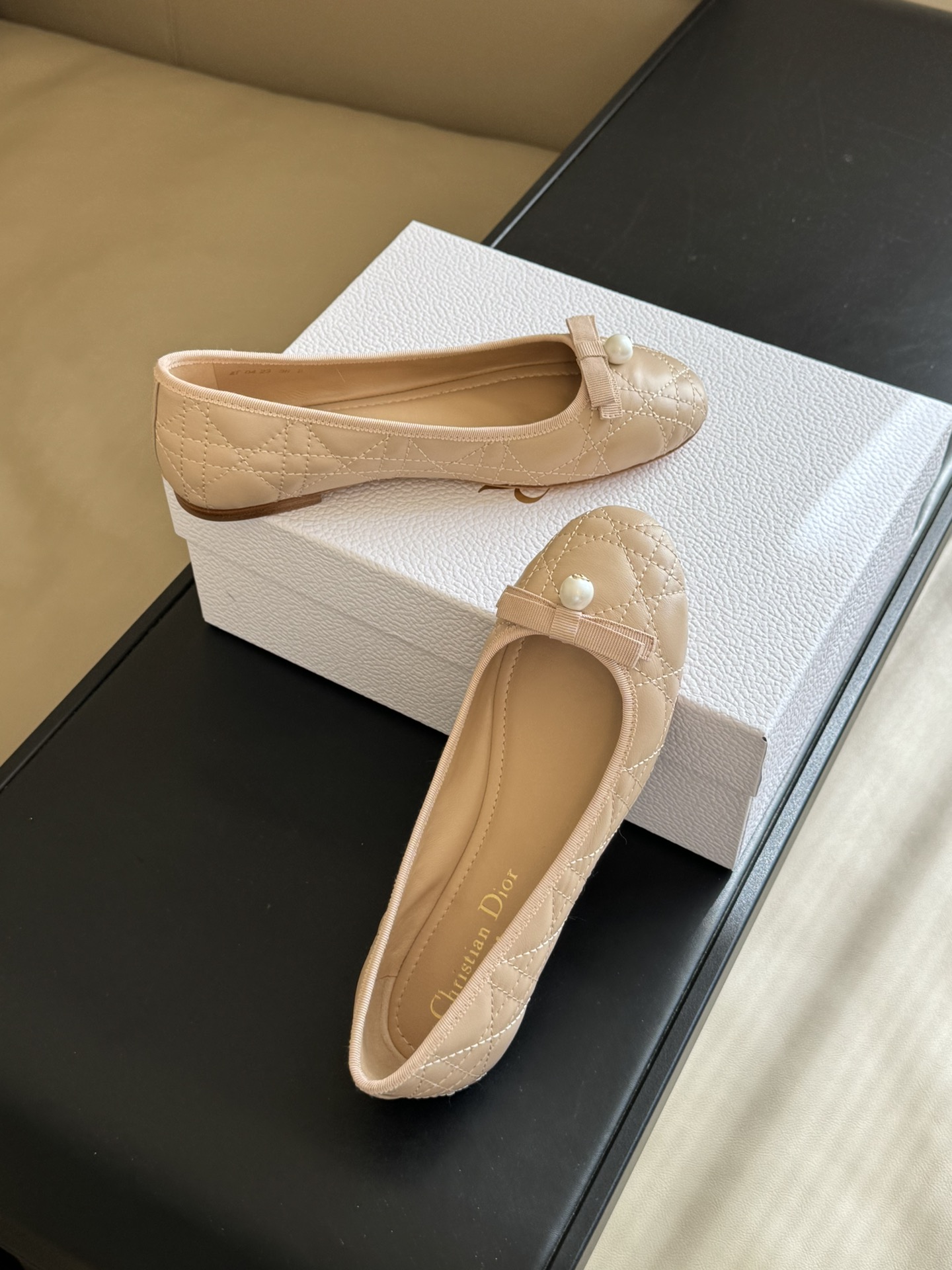 D*or leather espadrilles