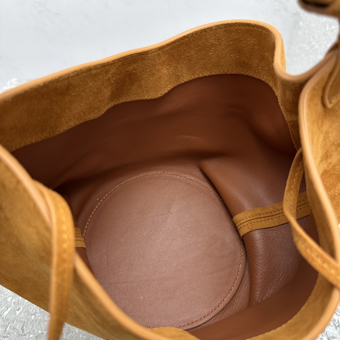 Khaki Lotus Mini Matte Handbag-16*16*15CM