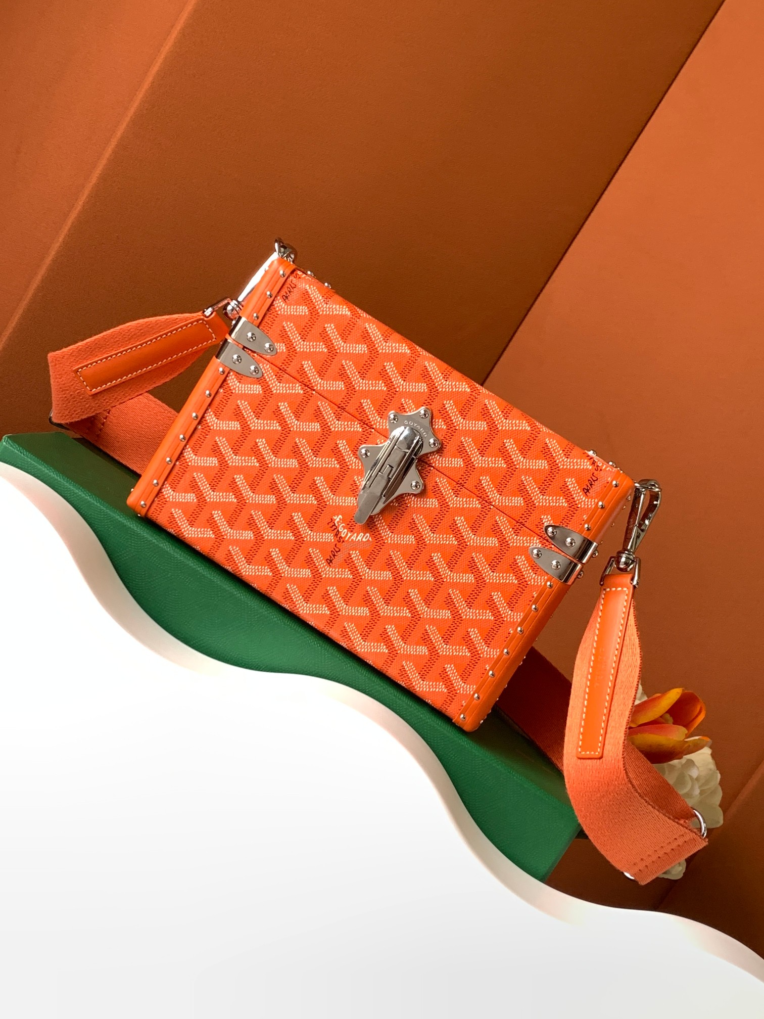 Go*ard cassette bag-21*15*6.5cm