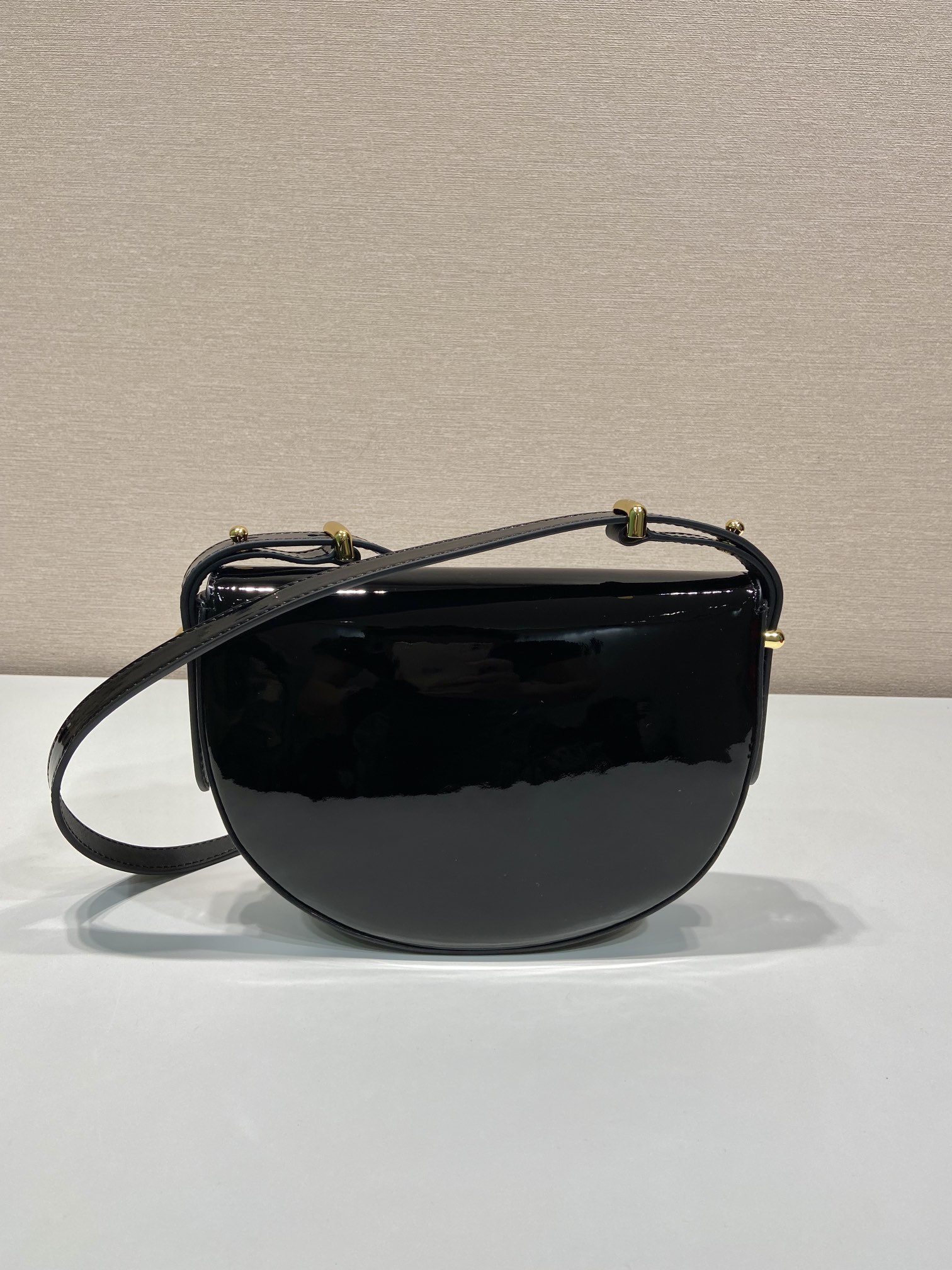 Pra*a 1ba349 saddle bag-21*17*6cm