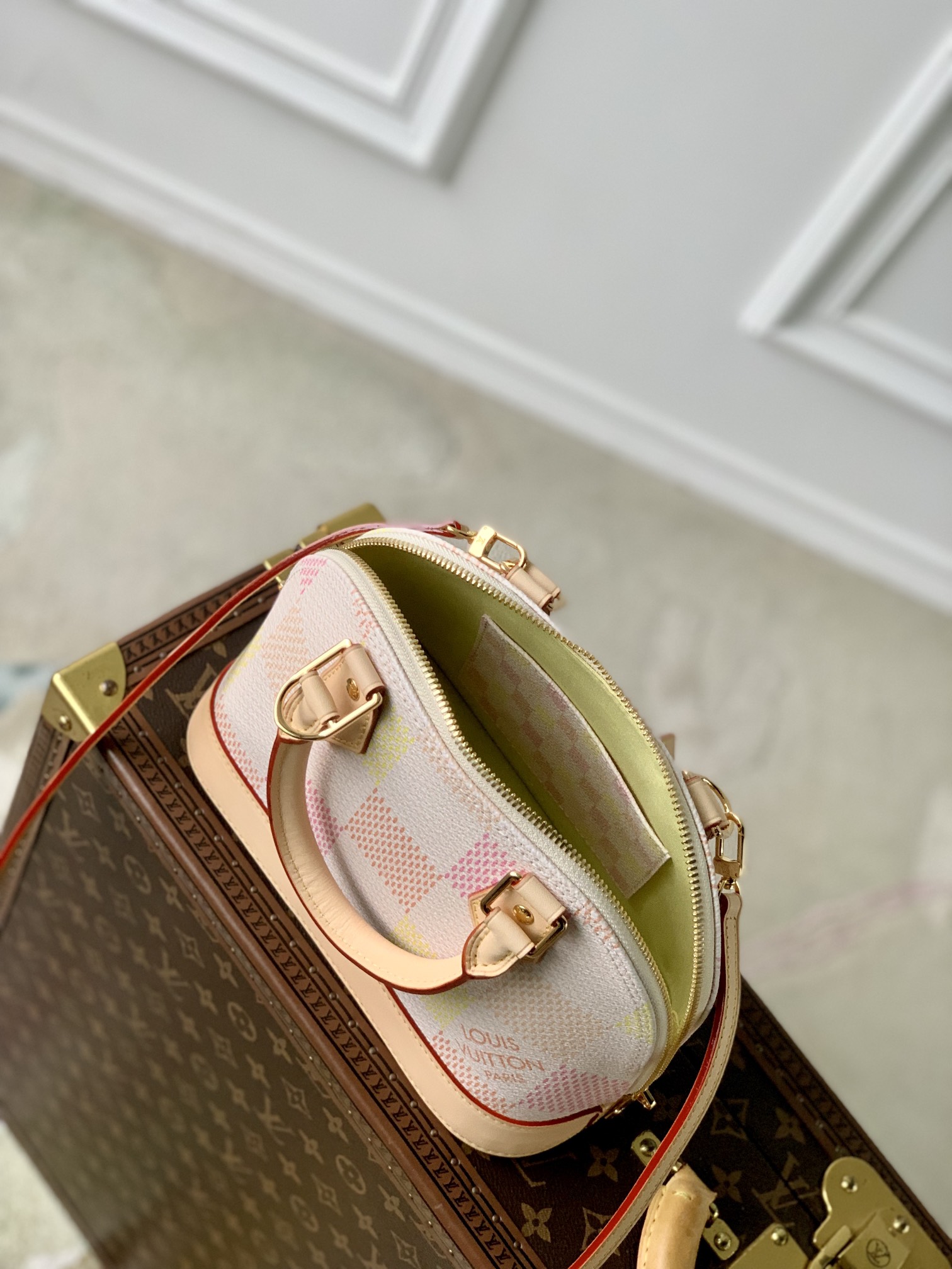 l0*is V*t0n damierlicious alma bb n40516-23.5 x 17.5 x 11.5cm