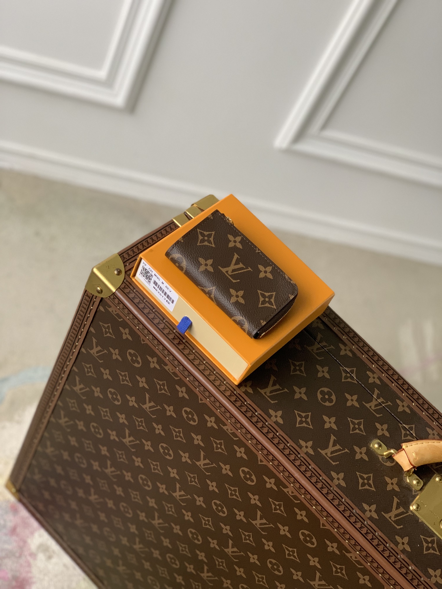 l0*is V*t0n noa wallet-(blue inside)n40632-11x7x1.5cm