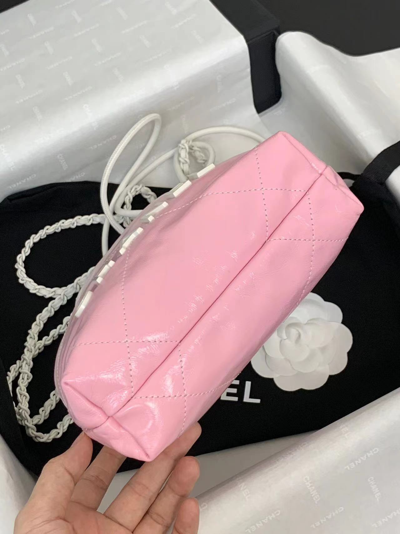 Ch@nel Mini 2024SS Handbags-19*20*6CM