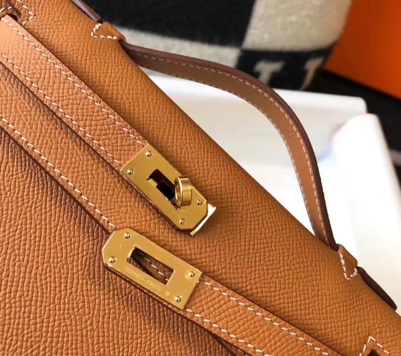 H**mes mini kelly pochette-epsom leather-22cm