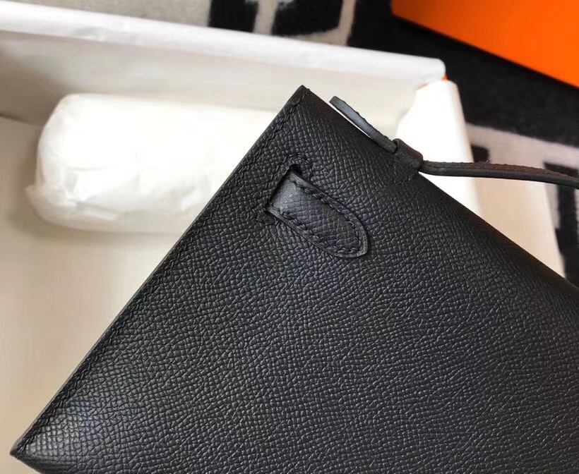 H**mes mini kelly pochette-epsom leather-22cm