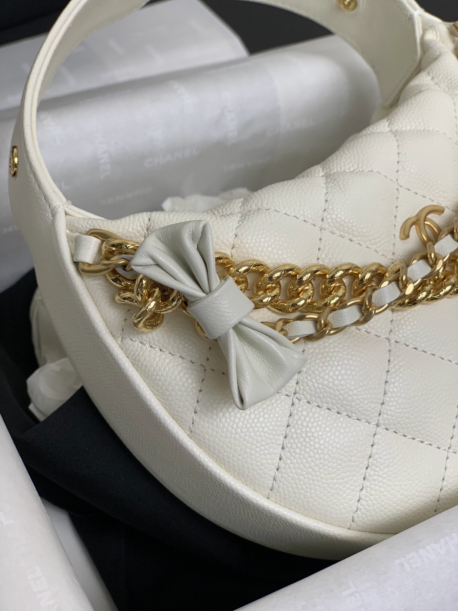 Ch@nel Pouch Bag