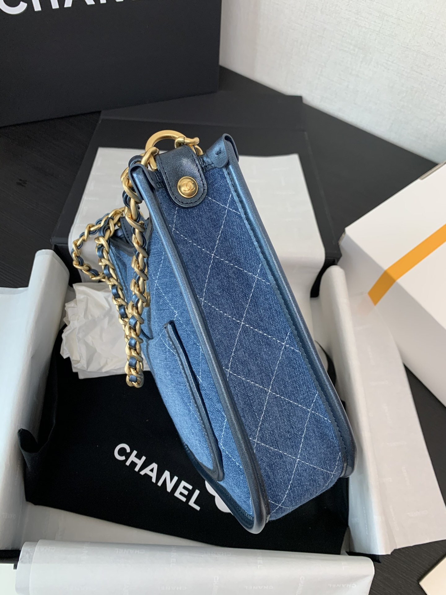 Ch@nel 2024SS Hobo Handbags-22×6×24CM