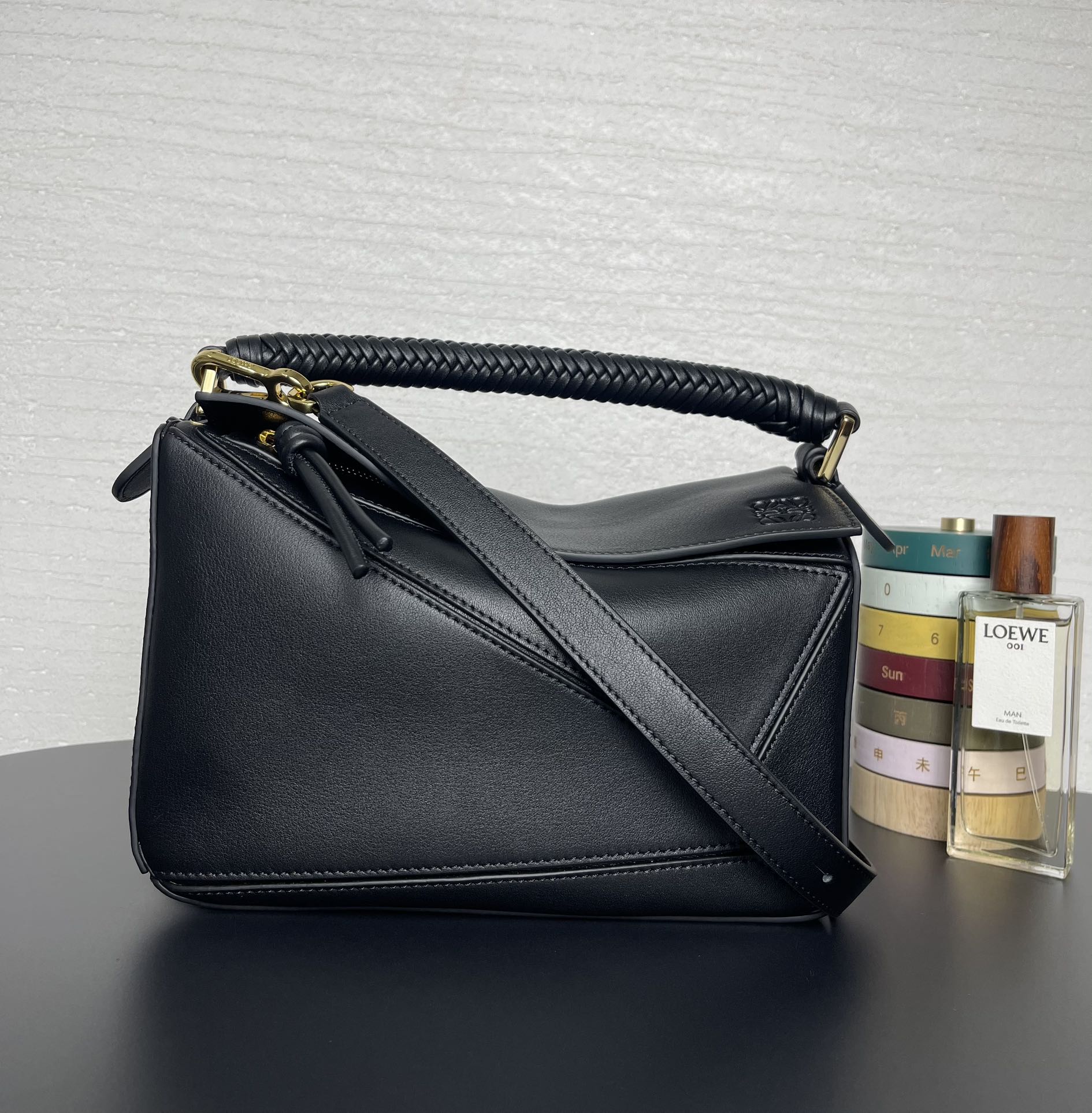 L0ew* puzzle small bag-24*10*14cm