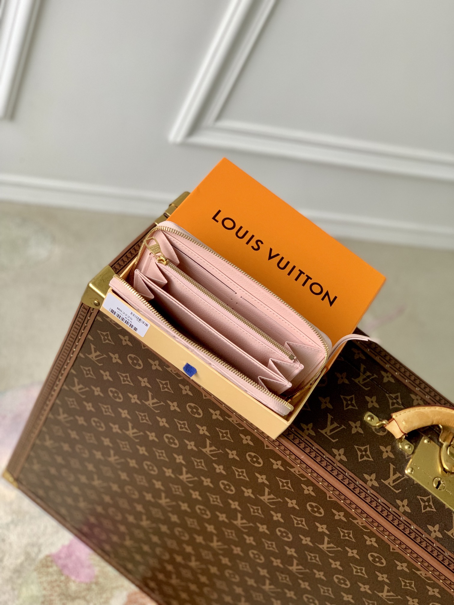 l0*is V*t0n zippy wallet n40675-19.5x10cm