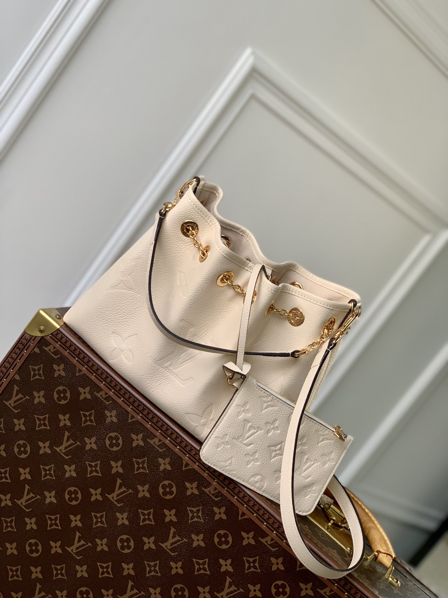 l0*is V*t0n summer bundle handbag-28.0 x 20.0 x 11.5cm