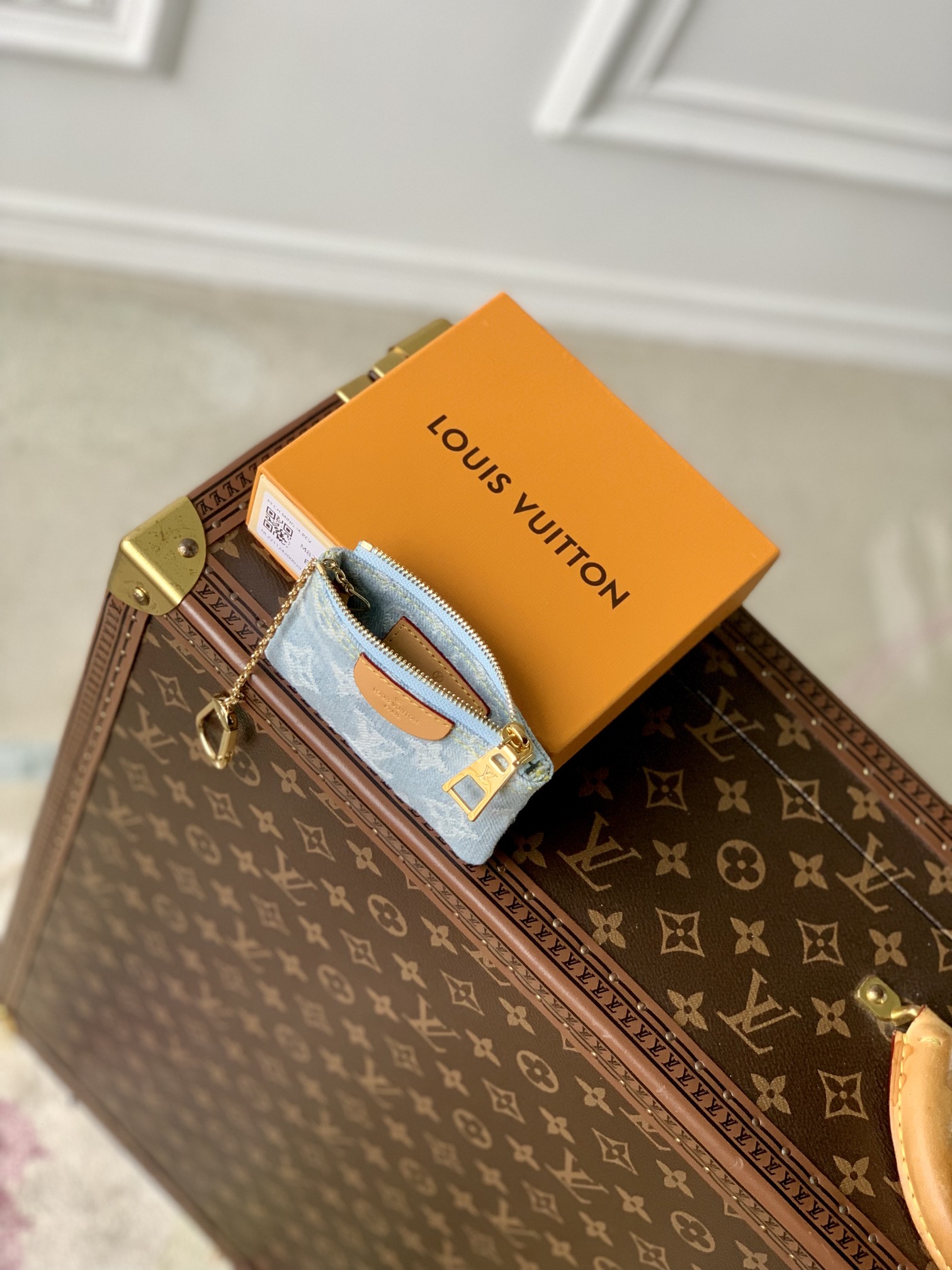 l0*is V*t0n wallet-m82961-12 x 7 x 1.5cm