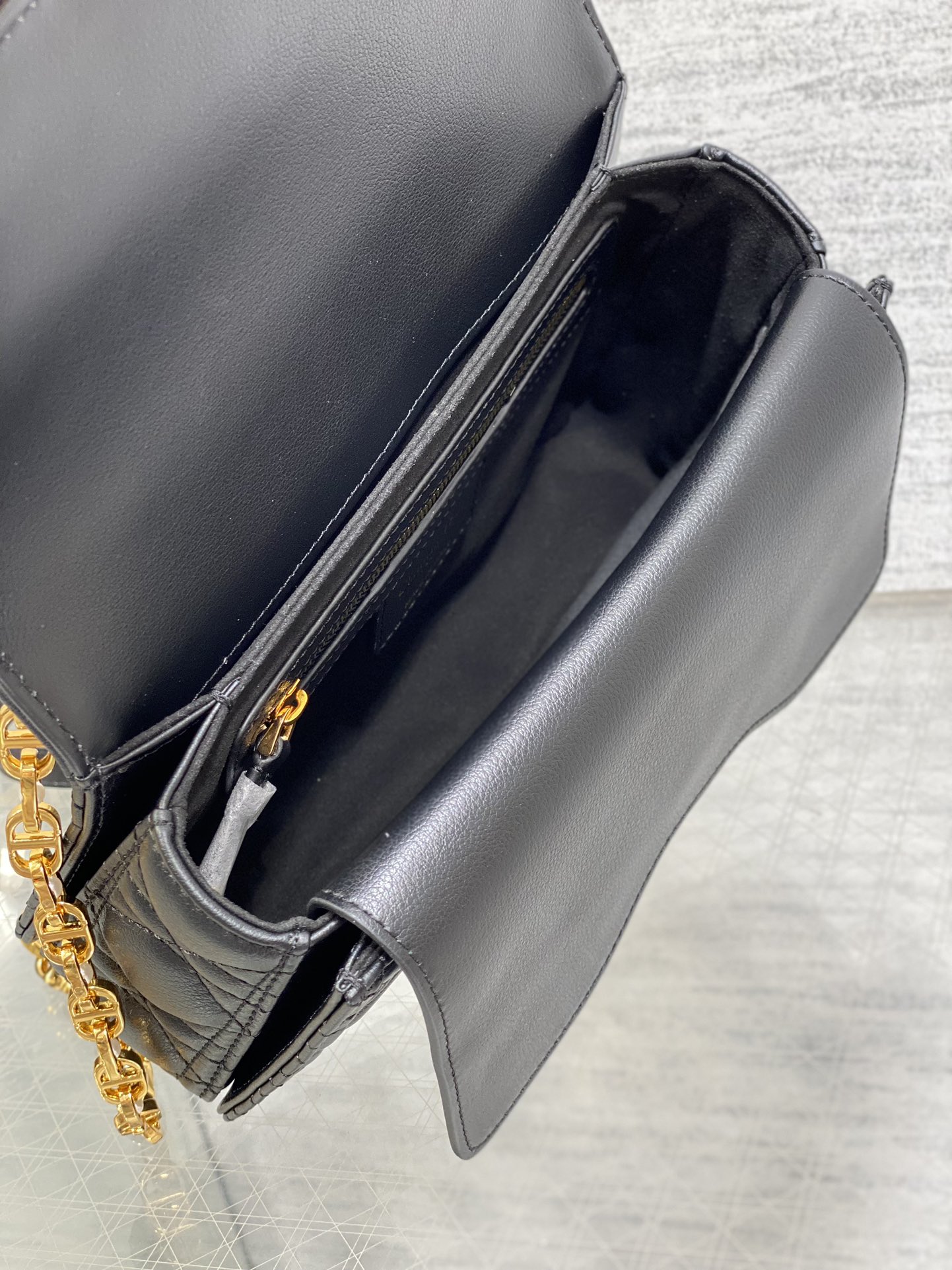 small D*or jolie top handle bag-22*8*14cm