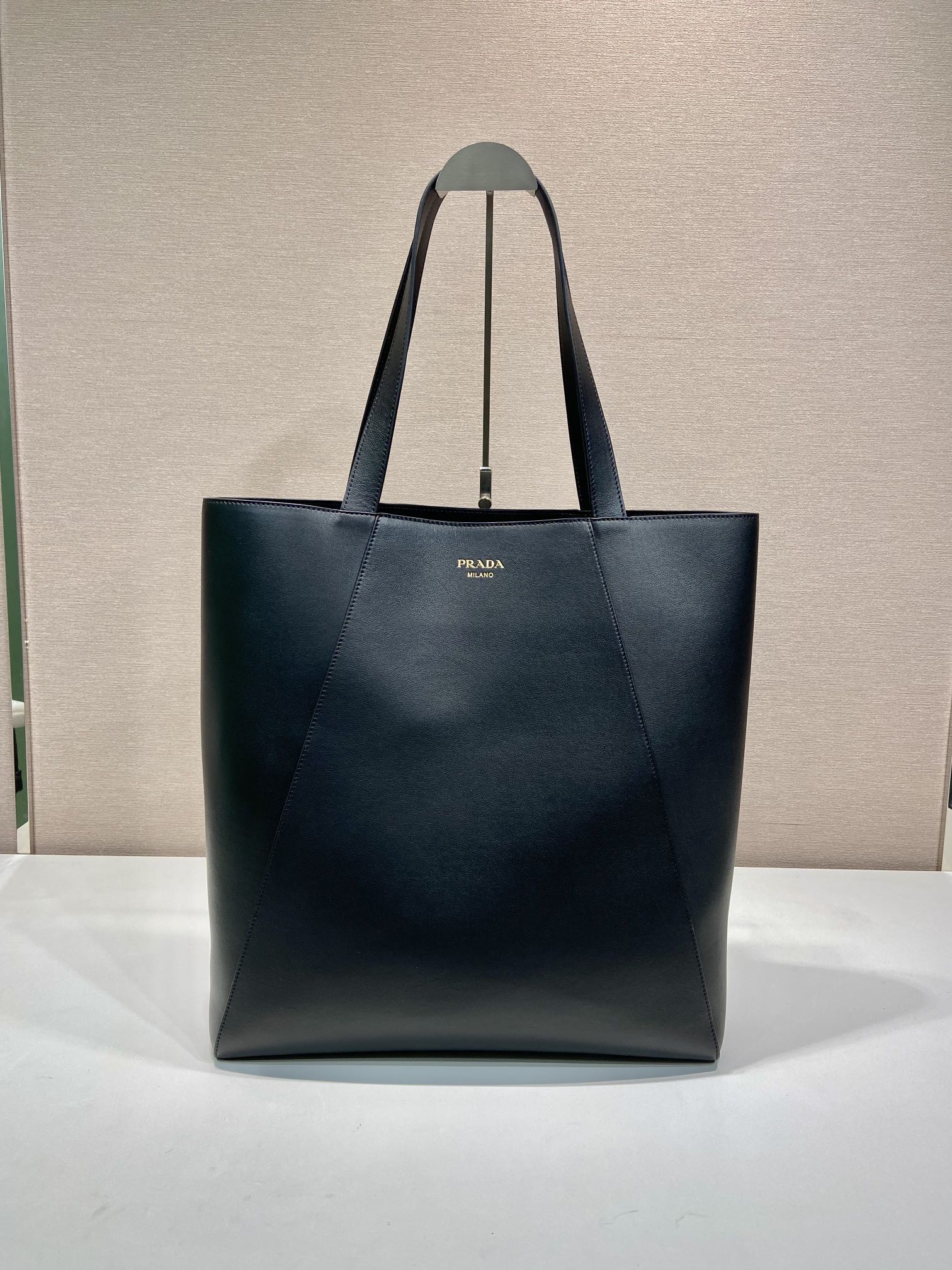 Pra*a 2vg122 tote bag-38*42*17cm