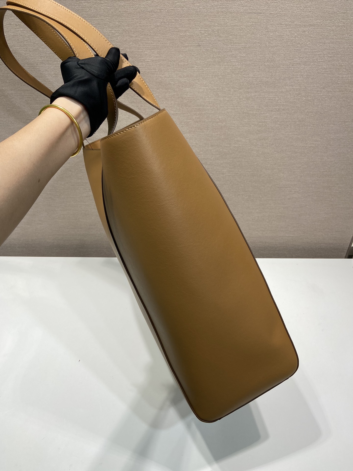 Pra*a 2vg122 tote bag-38*42*17cm