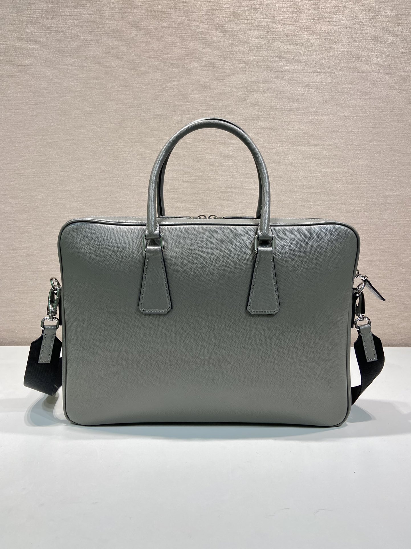 Pra*a | saffiano leather work bag-2ve022-36*28*6.5cm