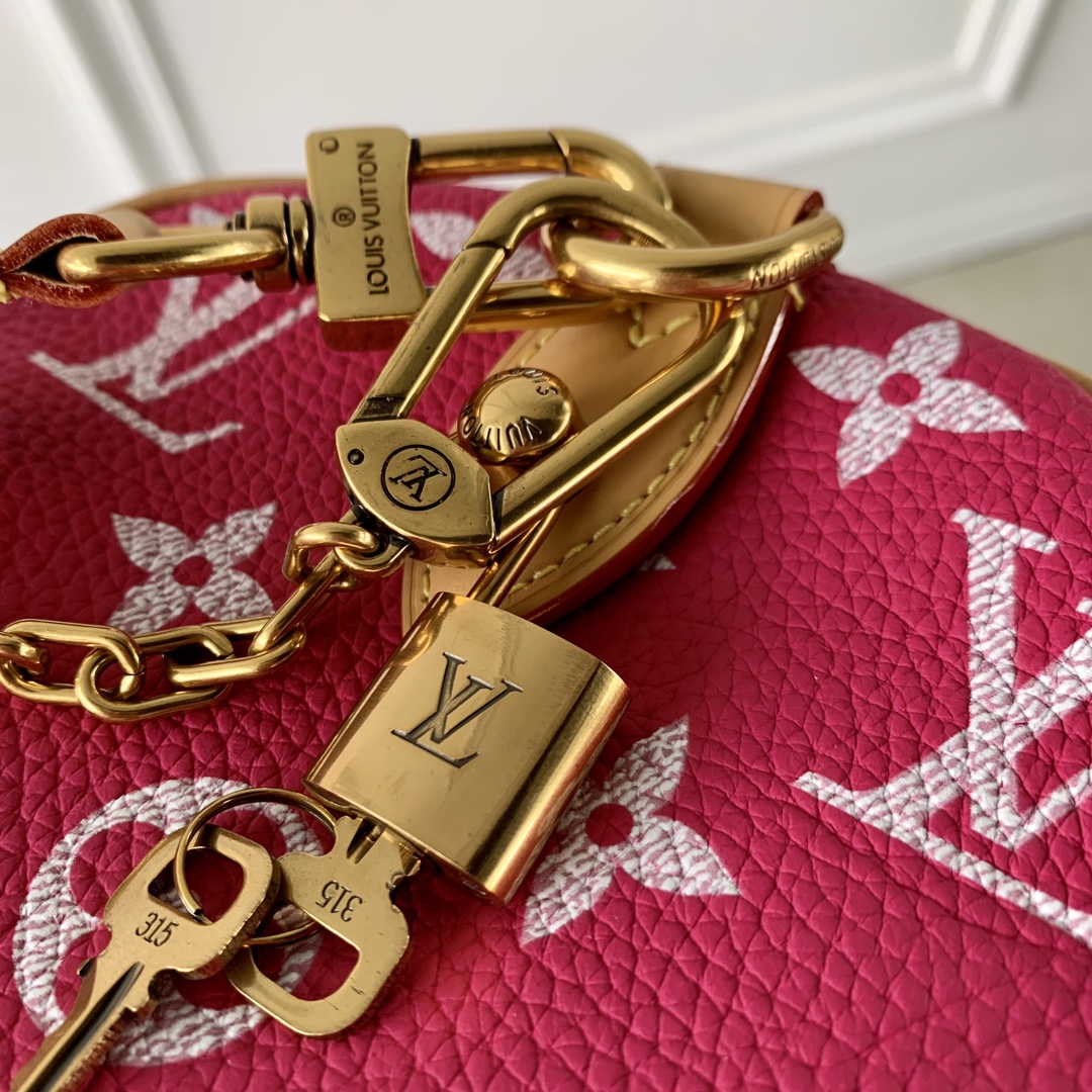 l0*is V*t0n speedy p9 bandoulière 40 monogram leather -40 x 26 x 23cm