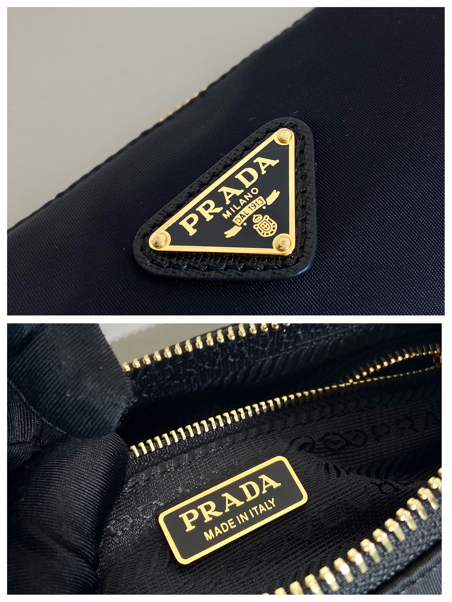 Pra*a 1ne058 underarm bag-22*9*7.5cm