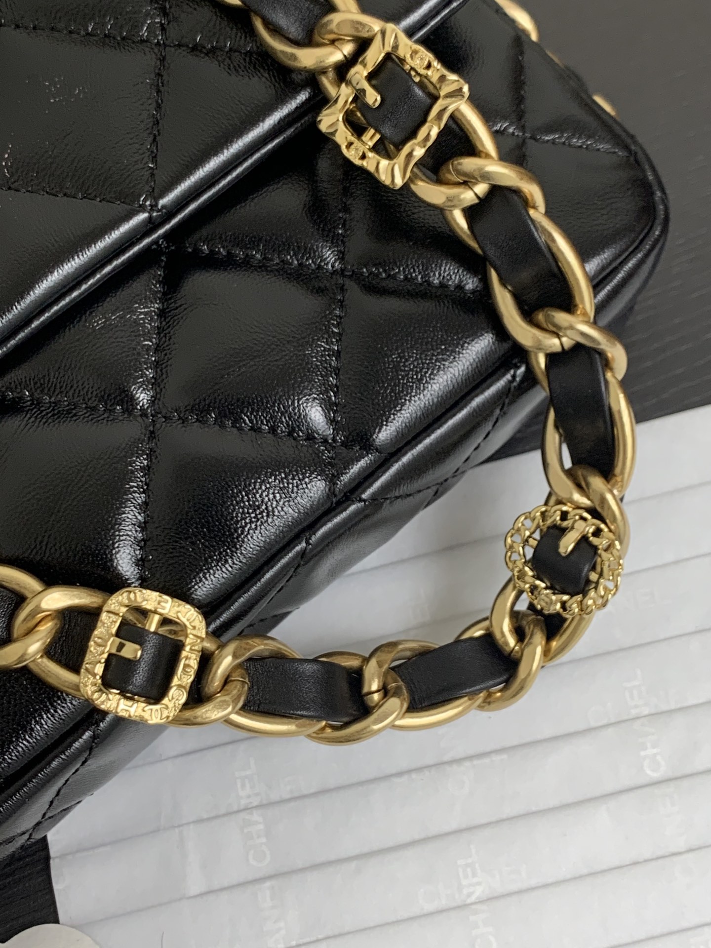 Ch@Nel Flap Bag-38*18*4CM