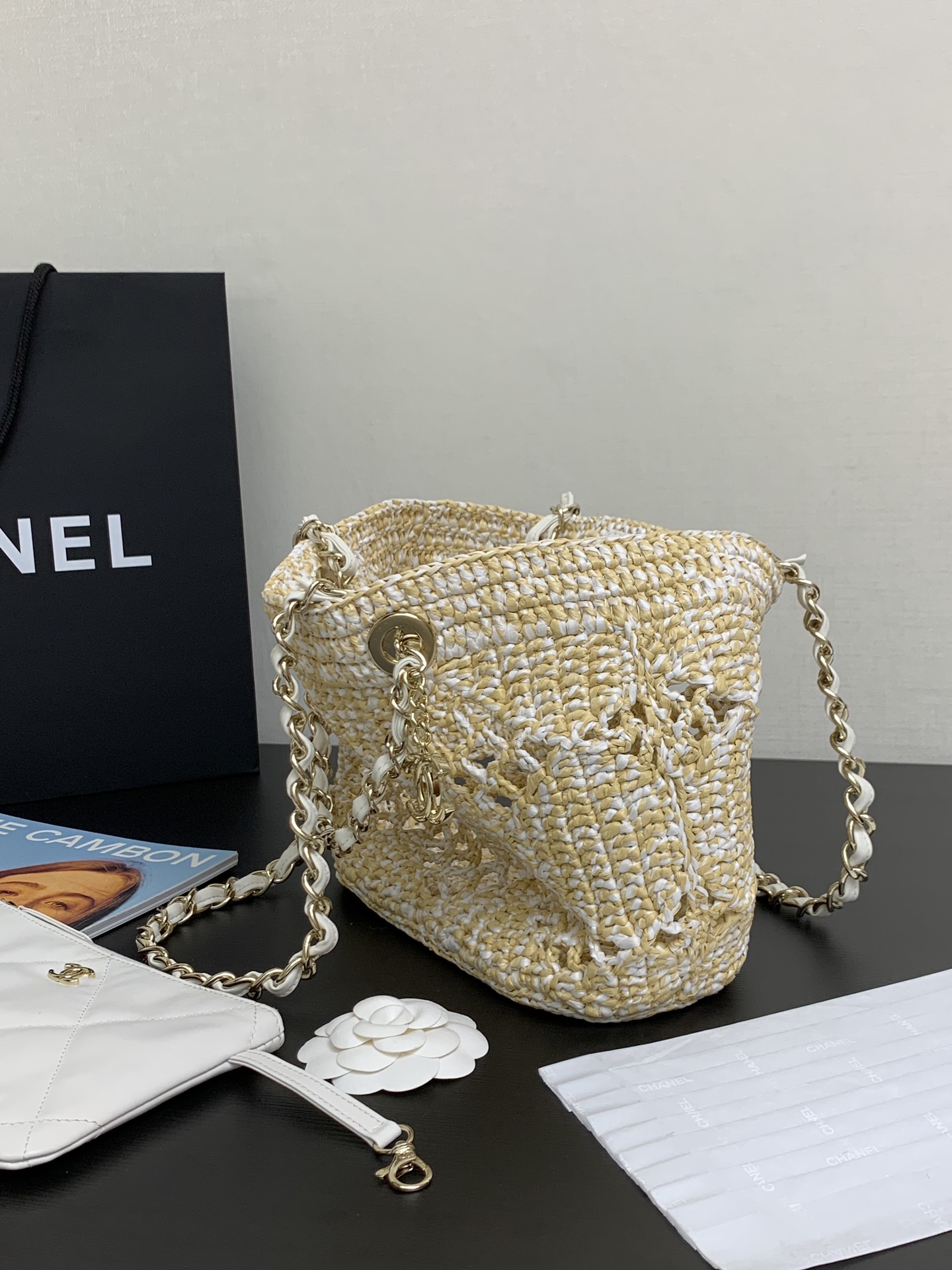 Ch@nel Coco Beach Bag-24.5*32*10CM