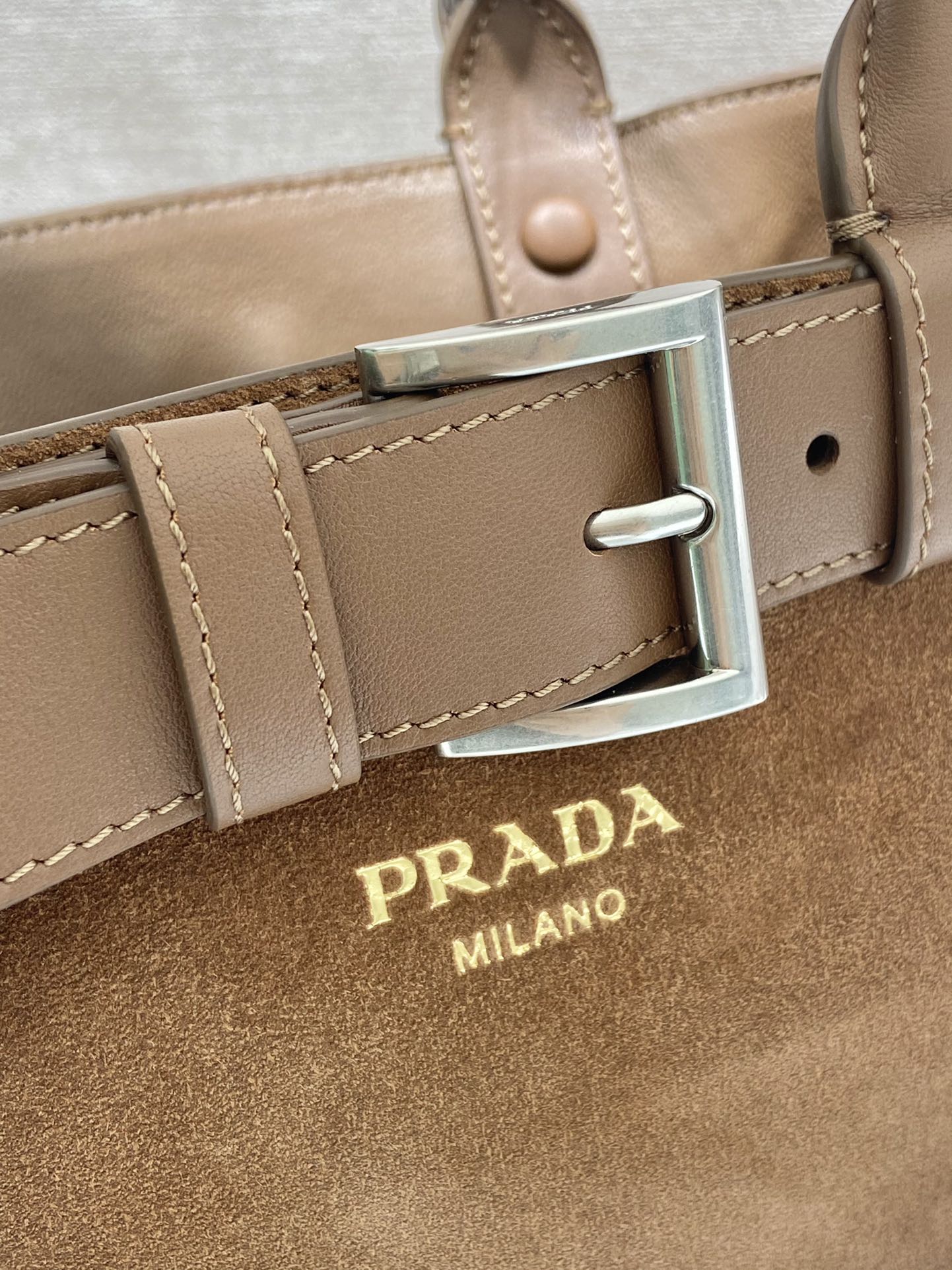 Pra*a double1ba434 bag-32Ｘ23Ｘ11cm