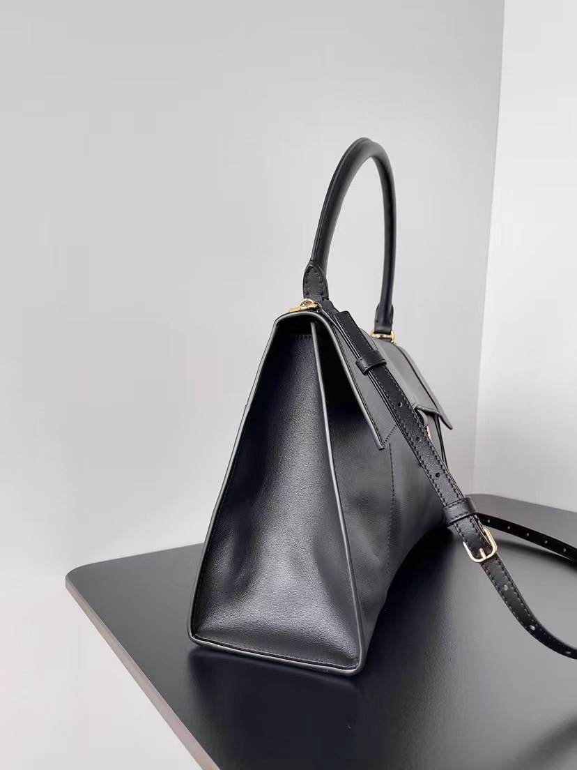 Ba*len*cia*ga hourglass soft bag-37*23.8*13.9cm