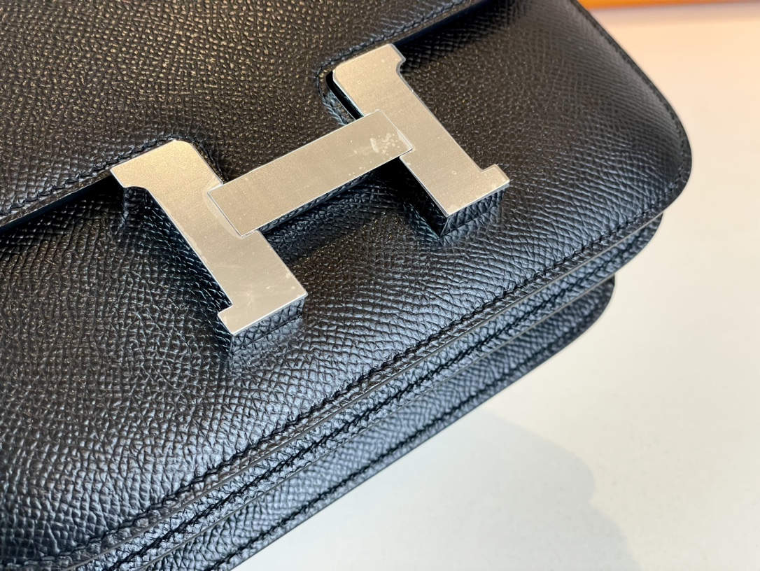 H**mes constance epsom leather-19cm