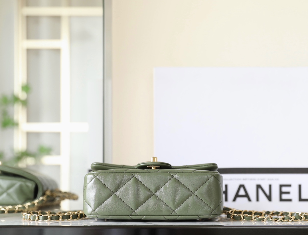 Ch@Nel Flap Bag-14×19×8.5CM