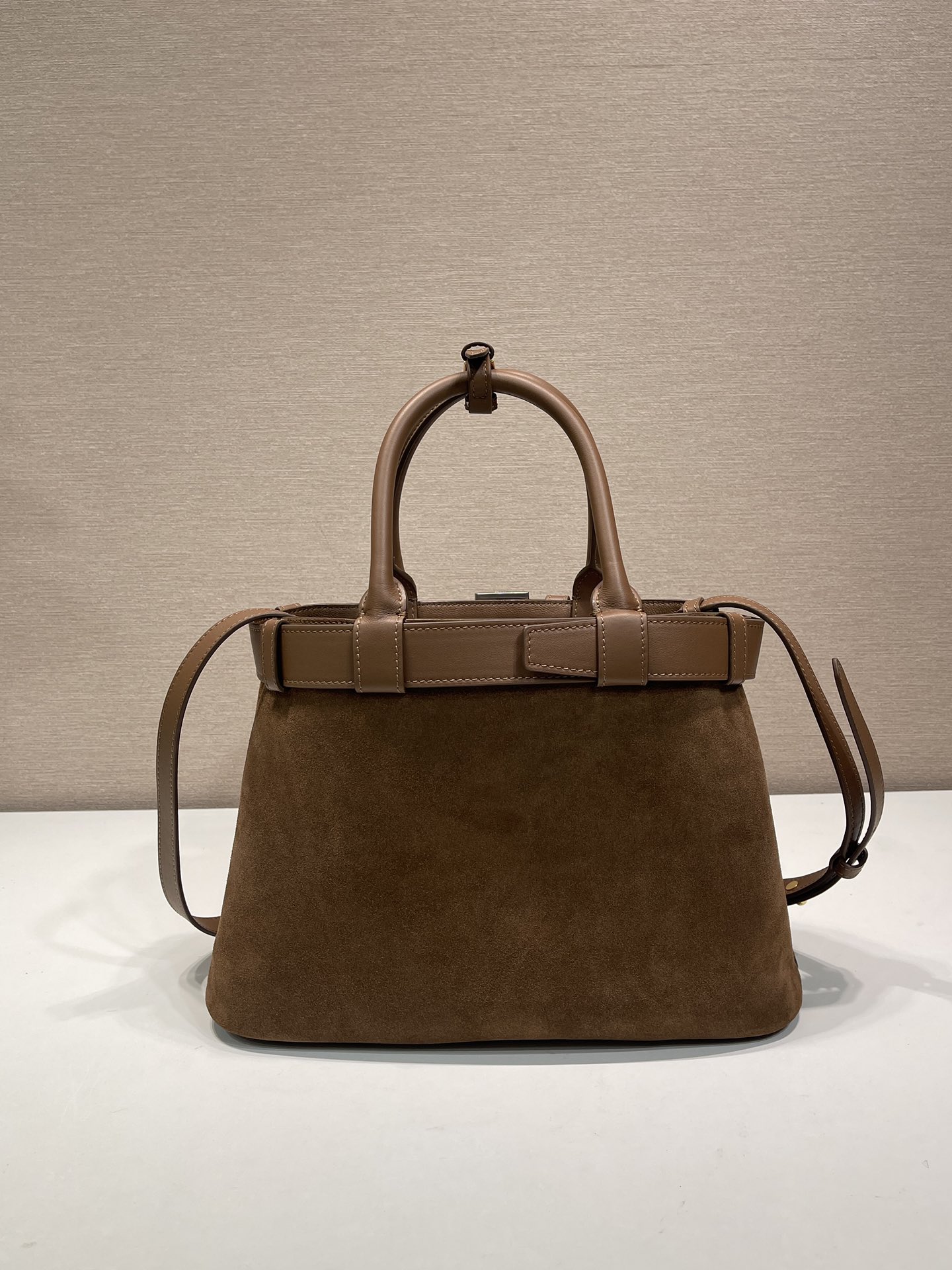 Pra*a double1ba434 bag-32Ｘ23Ｘ11cm