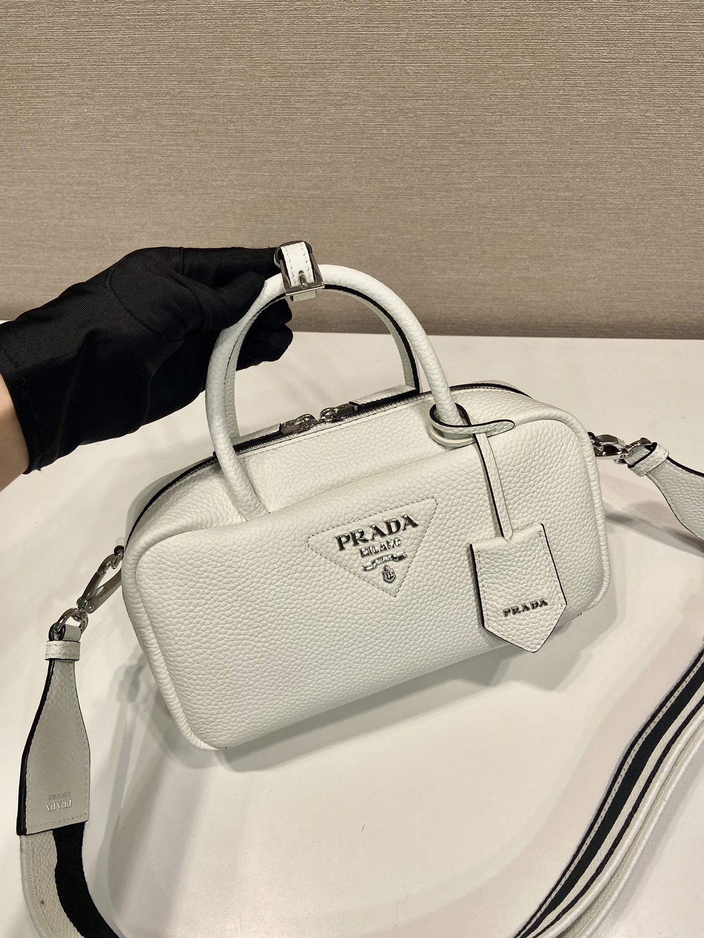 Pra*a top handbags-1bb102-24*12*8.5cm