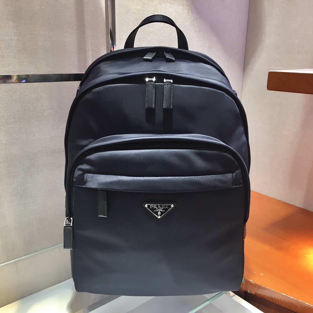 Pra*a saffiano backpack-2vz048-31*43.5*20cm