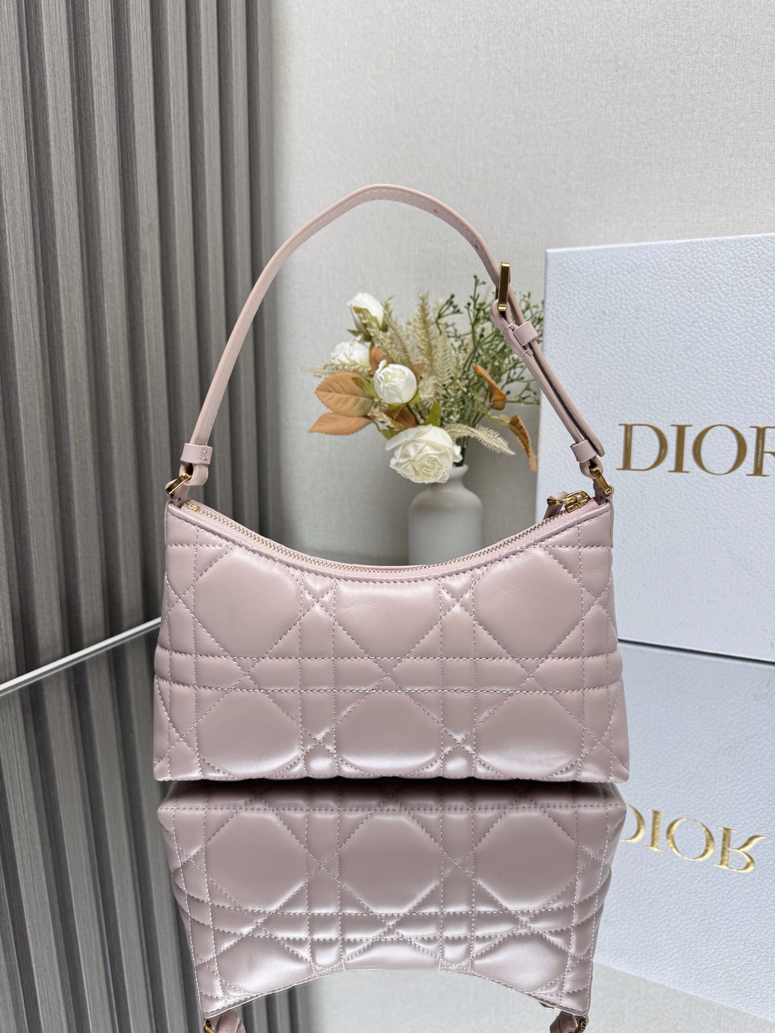 D*or miss caro mini hobo shoulder bag-23×13*6cm