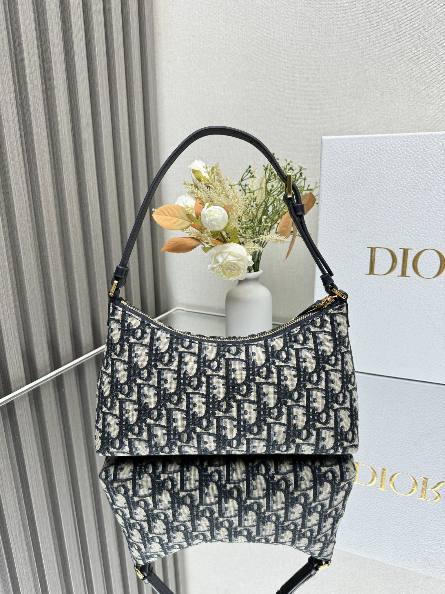 D*or miss caro mini hobo shoulder bag-23×13*6cm