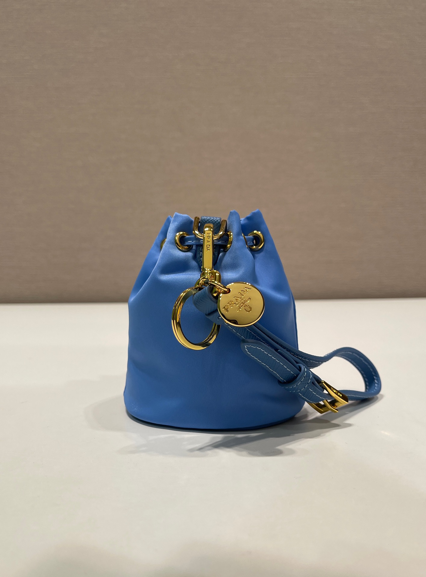 Pra*a 1tt202 re-nylon mini bag-8.5*10.5cm