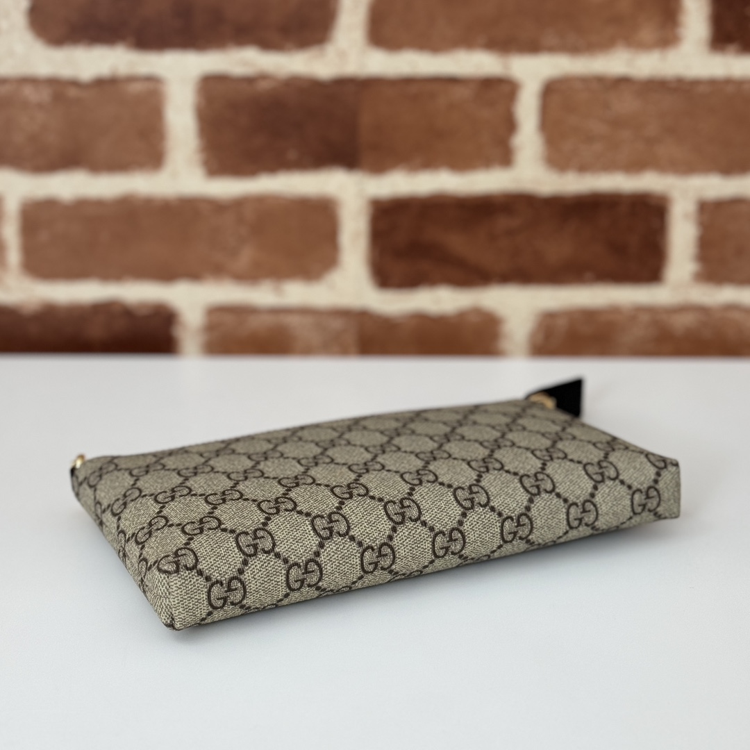 Gvc*1 gg svp*me monogram wrist wallet-22.5*13*2.5cm