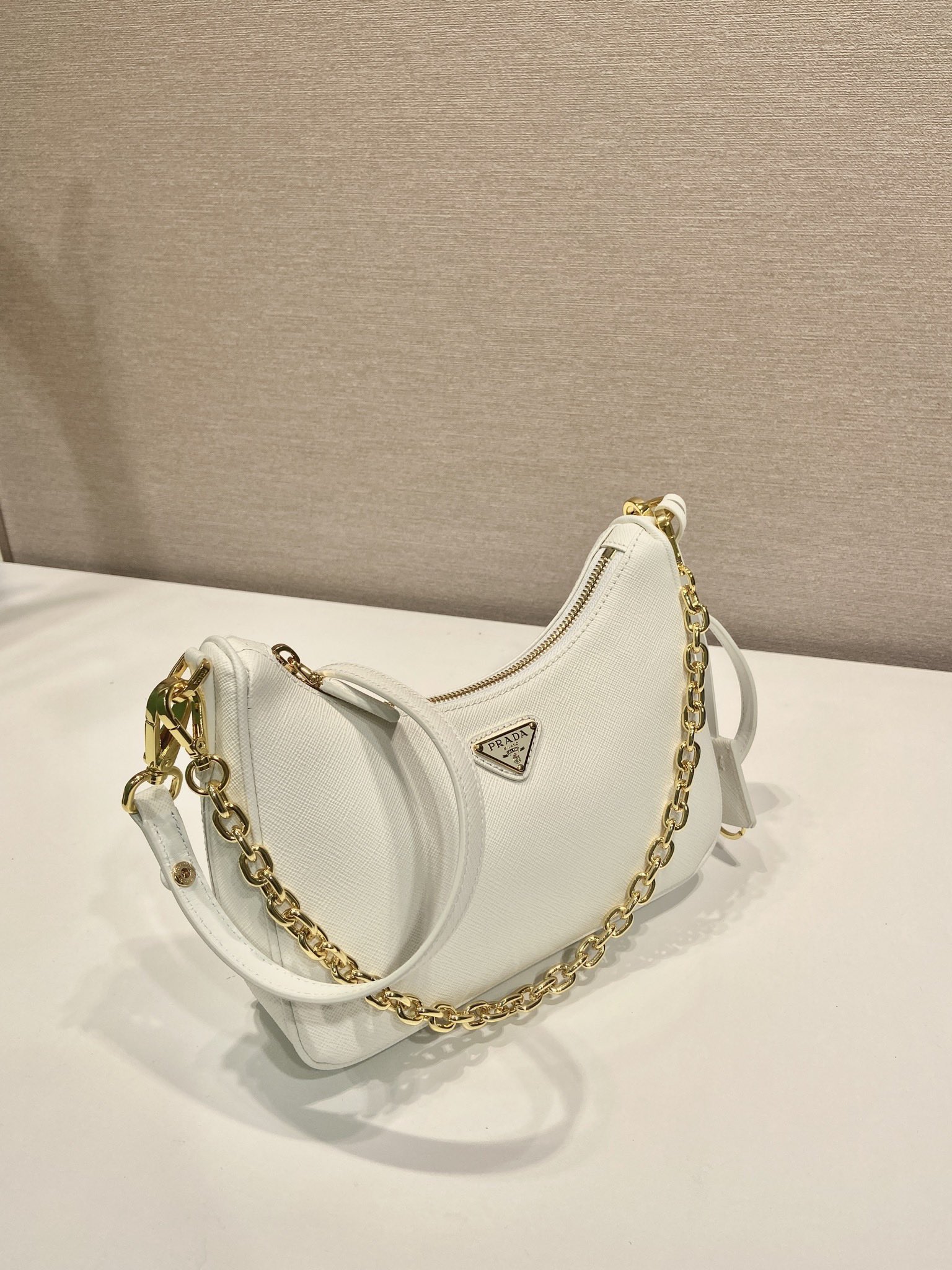 Prad 1BC204 Hobo Bag-22x6x17CM